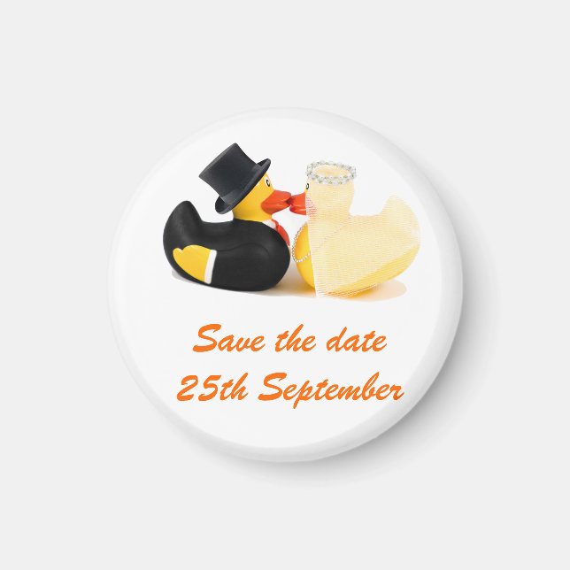 Wedding ducks 2 ... Magnet (Front)
