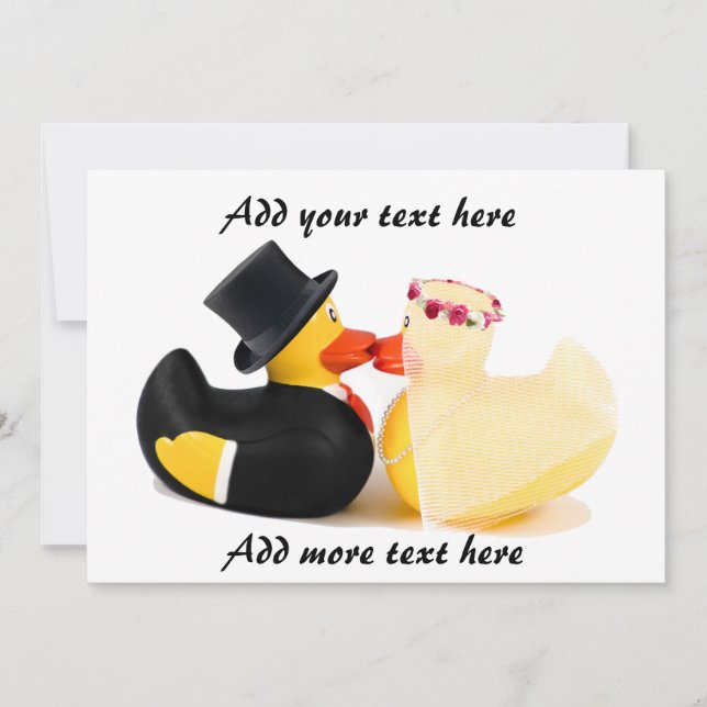 Wedding ducks 4 (Front)