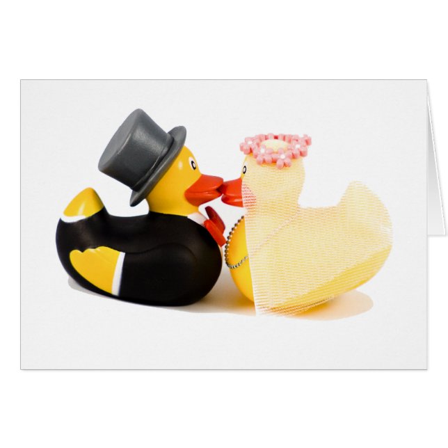 Wedding ducks cards (Front Horizontal)