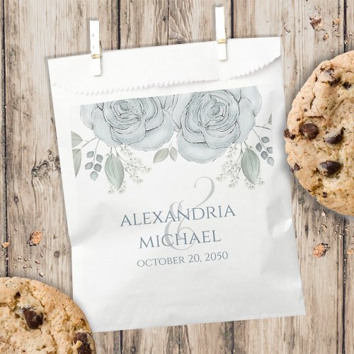Wedding Elegant Candy Favors Minimalist Floral Favor Bag