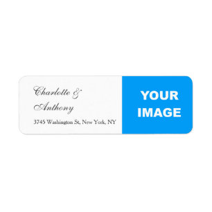 Wedding Elegant Creative Add Your Photo Image Logo Label