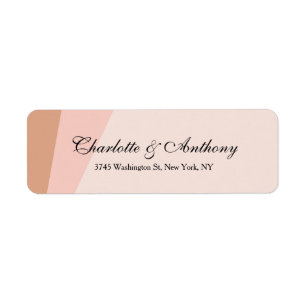 Wedding Elegant Script Creative Classical Label