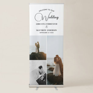 Wedding Elegant Welcome Sign Three Photo