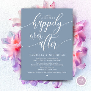Wedding Elopement, Happily Ever After Party Invita Invitation