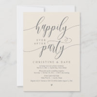 Wedding Elopement, Happily Ever After Party