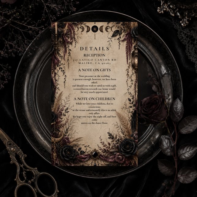 Wedding Enclosure Card (Creator Uploaded)