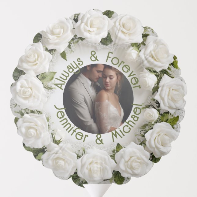 Wedding / Engagement Balloon (Back)