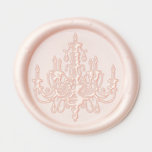 Wedding Engagement Chandelier Wax Seal Stickers<br><div class="desc">Adorn your favorite wedding invitations and stationary with these beautiful chandelier designs for the perfect touch.</div>