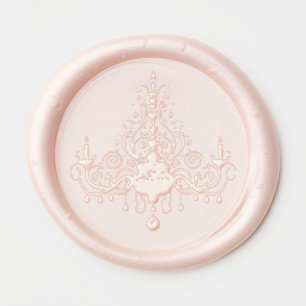 Wedding Engagement Chandelier Wax Seal Stickers
