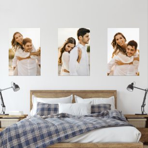 Wedding Engagement Couple Photos Wall Art Sets
