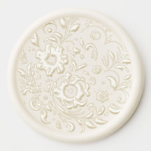Wedding Engagement Flower Frenzy Wax Seal Stickers