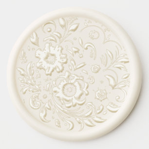 Wedding Engagement Flower Frenzy Wax Seal Stickers