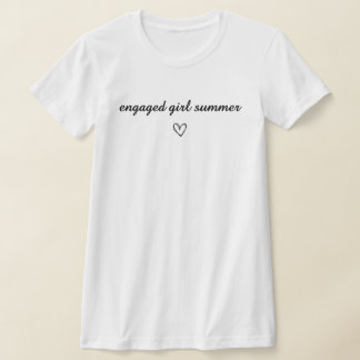 Wedding Engagement Gift for Fiancee Cute Engagemen T-Shirt
