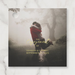 Wedding Engagement Party Add Photo Favor Tags