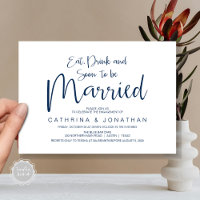 Wedding Engagement Party, Handwriting Script