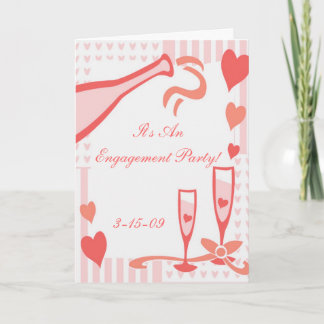 Wedding Engagement Party Invitation