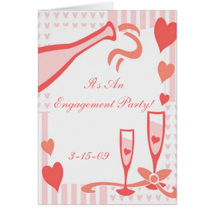 Wedding Engagement Party Invitation Cards