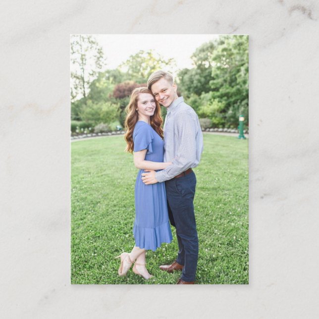 WEDDING ENGAGEMENT PRAYER CARD (Front)