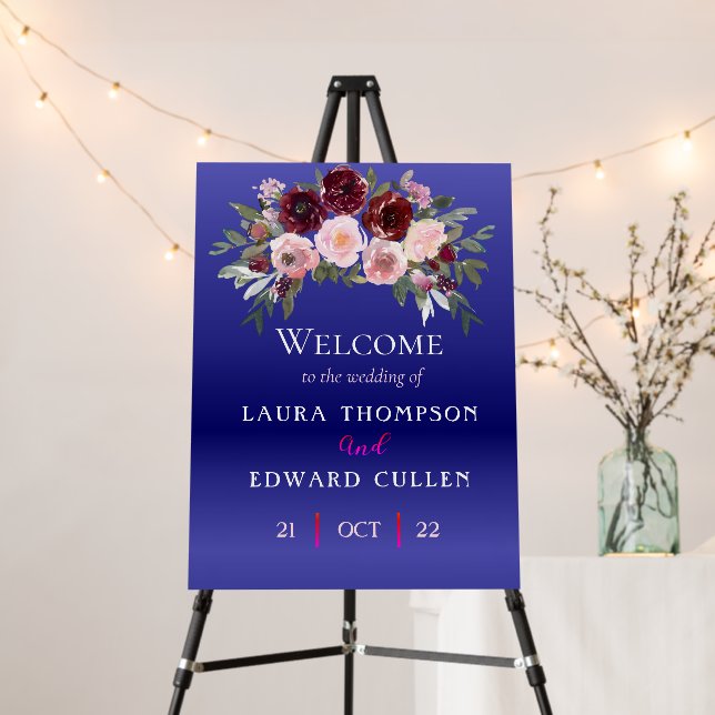 wedding entrance venue board (In Situ (Stand))