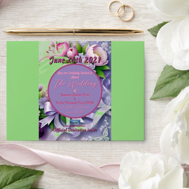 Wedding Env. 1h Violet(Horizon A)RFPMDesigns©️2024 Envelope (Wedding)