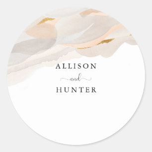 Wedding Envelope Seal   Dusty Rose