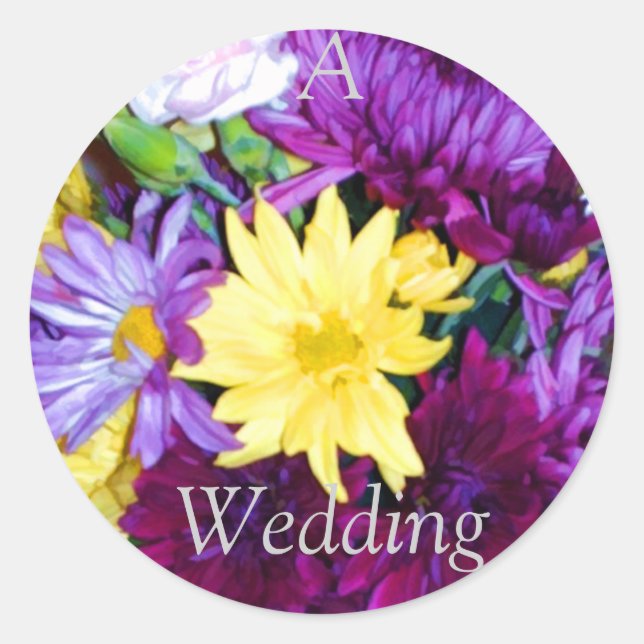 Wedding Envelope Seal Stickers (Front)