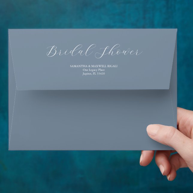 Wedding Envelopes Elegant Grey (Hand)