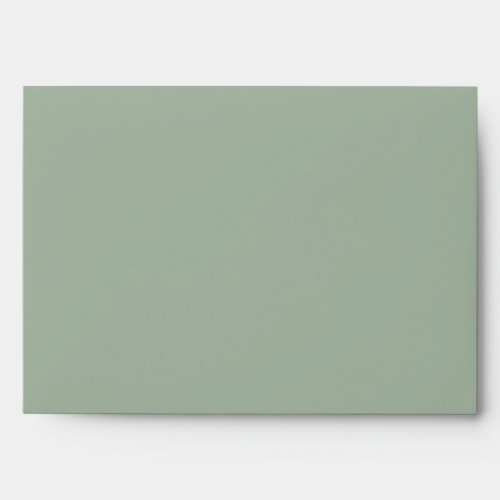 Wedding Envelopes Elegant Sage Green