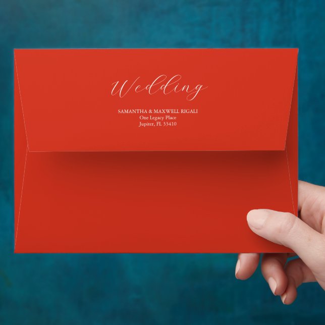 Wedding Envelopes Red (Hand)