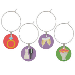 Wedding Essentials Wine Glass Charm