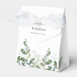 Wedding Eucalyptus Greenery  Favor Boxes