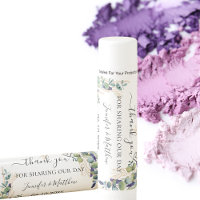 Wedding eucalyptus greenery thank you