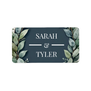 WEDDING EUCALYPTUS WREATH Sticker