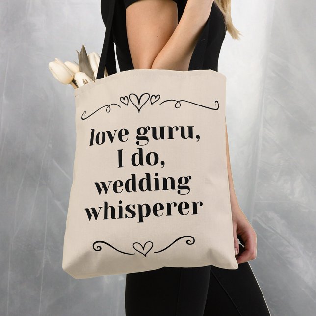 Wedding Event Planner Guru Business Tote Bag (Wedding Guru Planner Customizable tote bag)