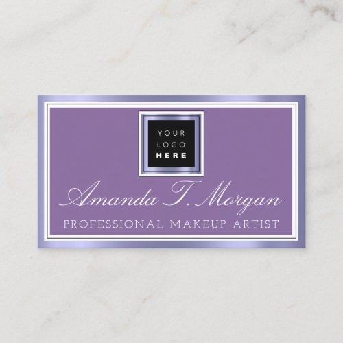 Wedding Event Planner Production Blue Logo Business Card