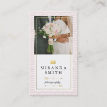 Wedding Events Photography Business Card