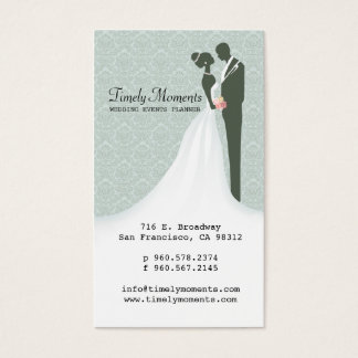 Bridal Salon Business Cards Templates Zazzle Wedding Events Planner Business Card