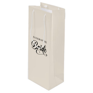 Wedding Father of Bride Gift Bag