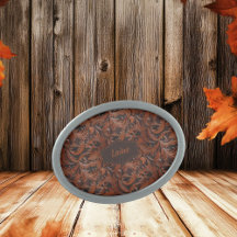 Wedding Faux Tooled Leather Look