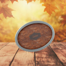 Wedding Faux Tooled Leather Look