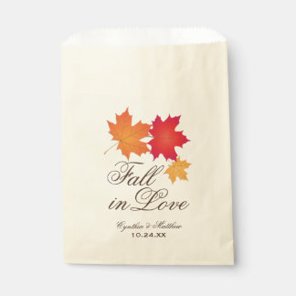 Wedding Favor Bag | Fall in Love Theme