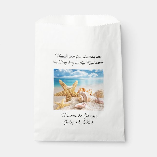 Wedding favor bags (Front)