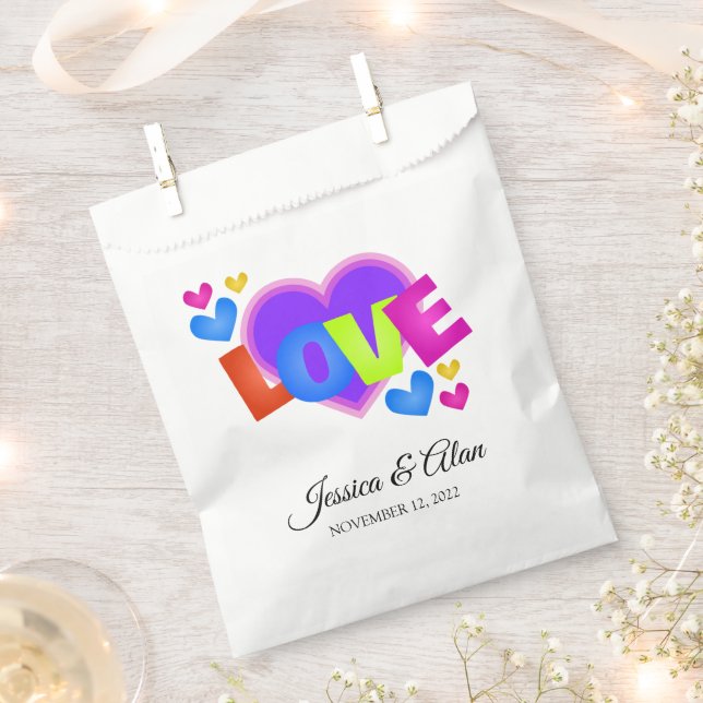Wedding Favor Bags (Clipped)