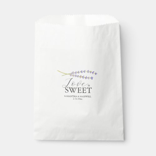 Wedding Favor Bags Lavender