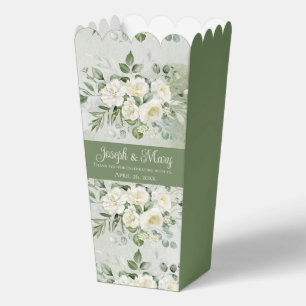Wedding Favor Botanical Soft Romantic Golf Course Boxes