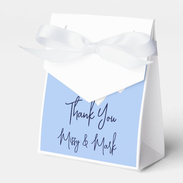 Wedding Favor Box (Front Side)