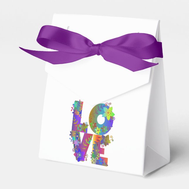 Wedding Favor Box (Front Side)