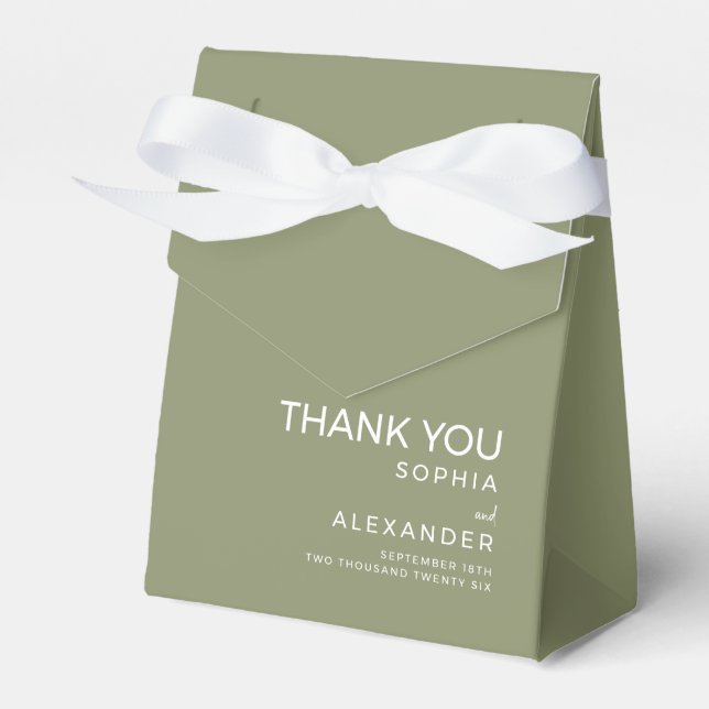 Wedding Favor Boxes "Delicate calla lilies". (Front Side)