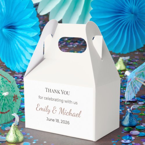 Wedding Favor Boxes | Luxury Sweet Gift Pack