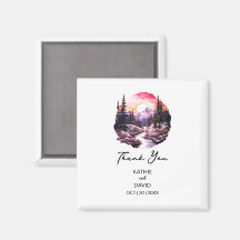 Wedding Favor Christmas Adventure Outdoor Marriage